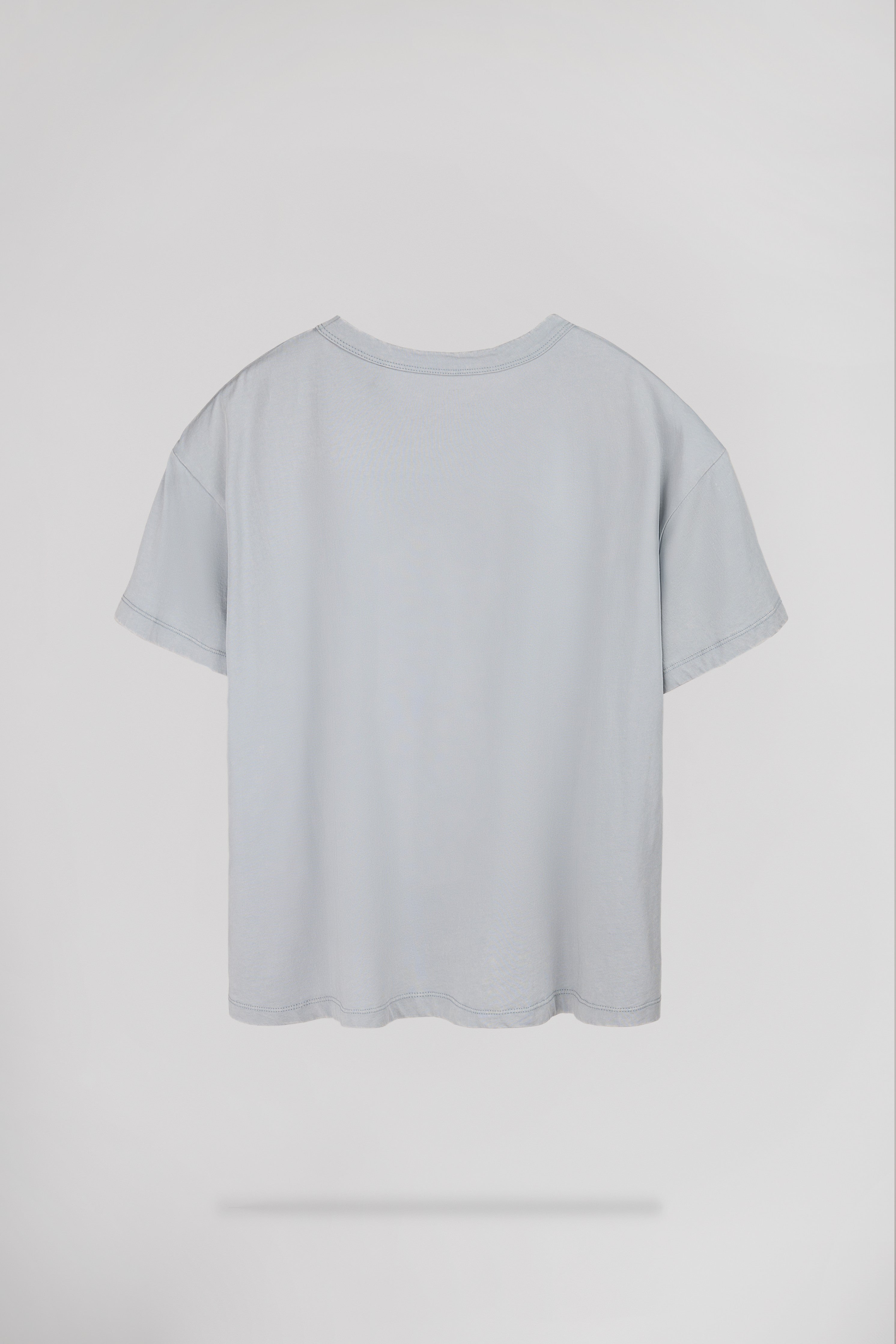 Teddy Smith T-Silver MC t-shirt oversize gris lune
