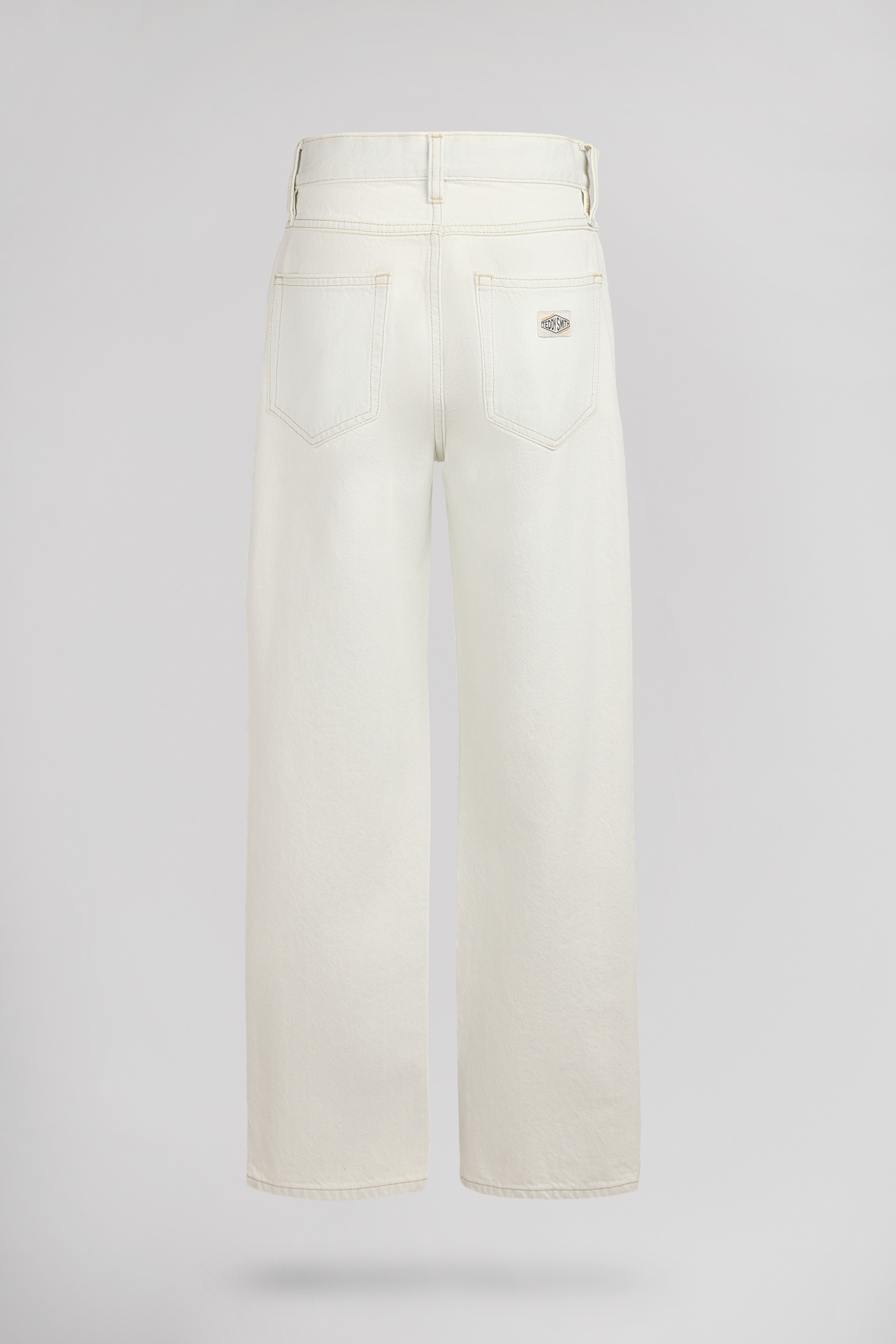 Teddy Smith Memphis Straigh JR jean droit super bleach