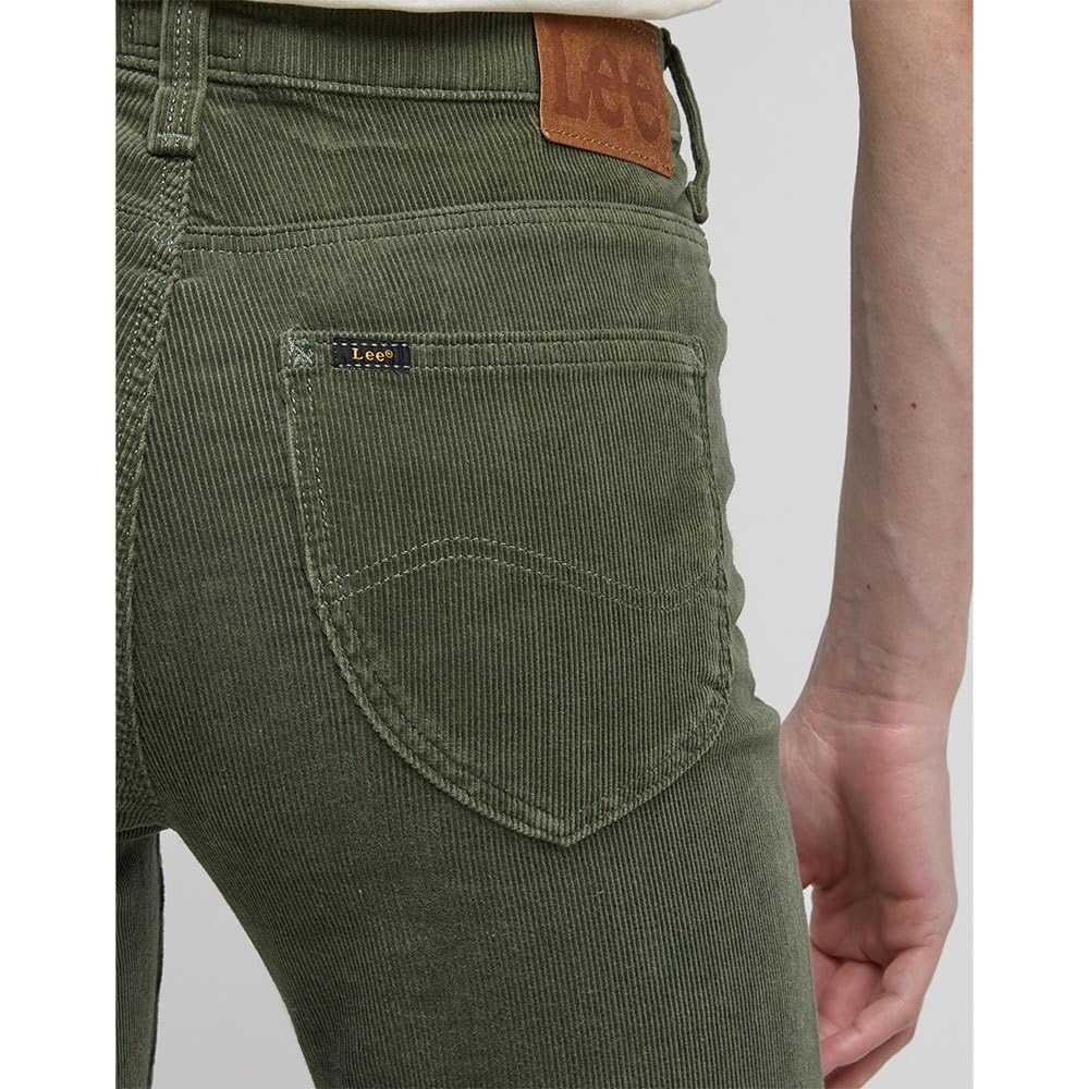 Lee Breese Boot jean bootcut femme olive stretch