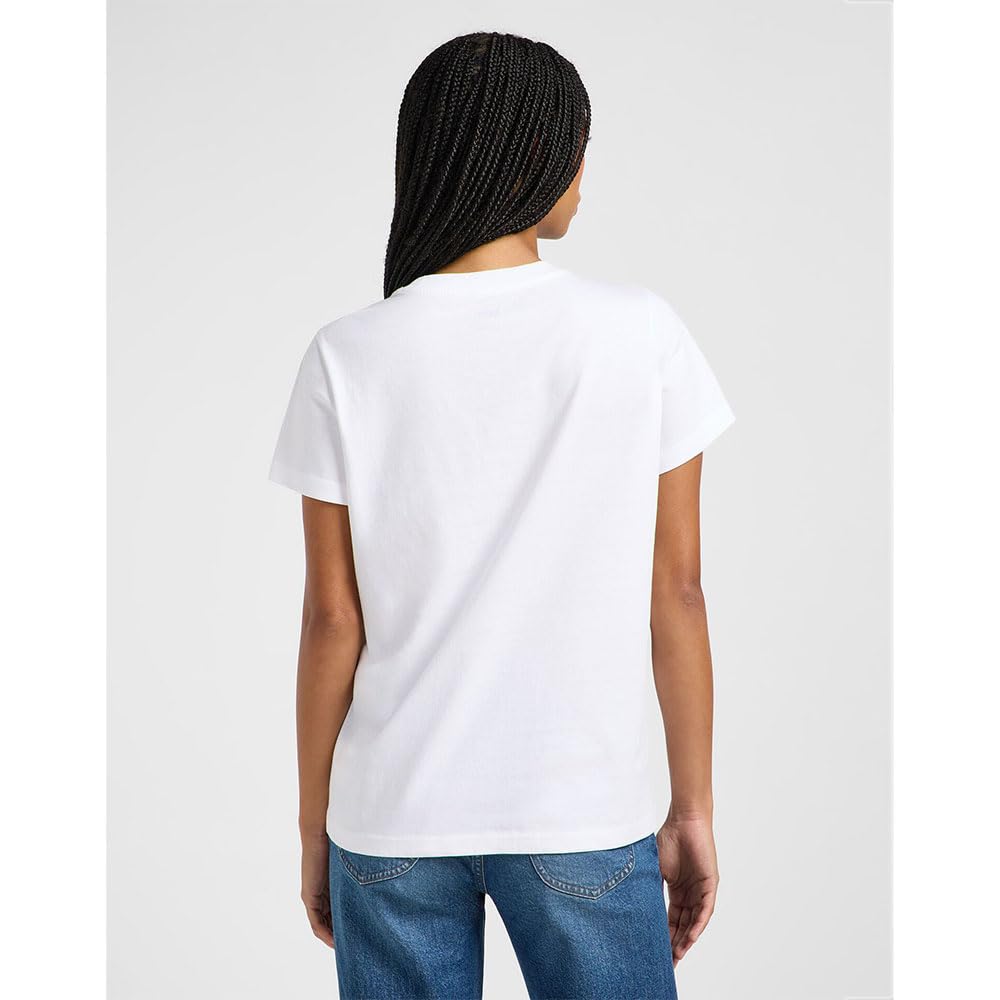 Lee SS Crew Twinpack lot 2 t-shirts femme XL noir blanc