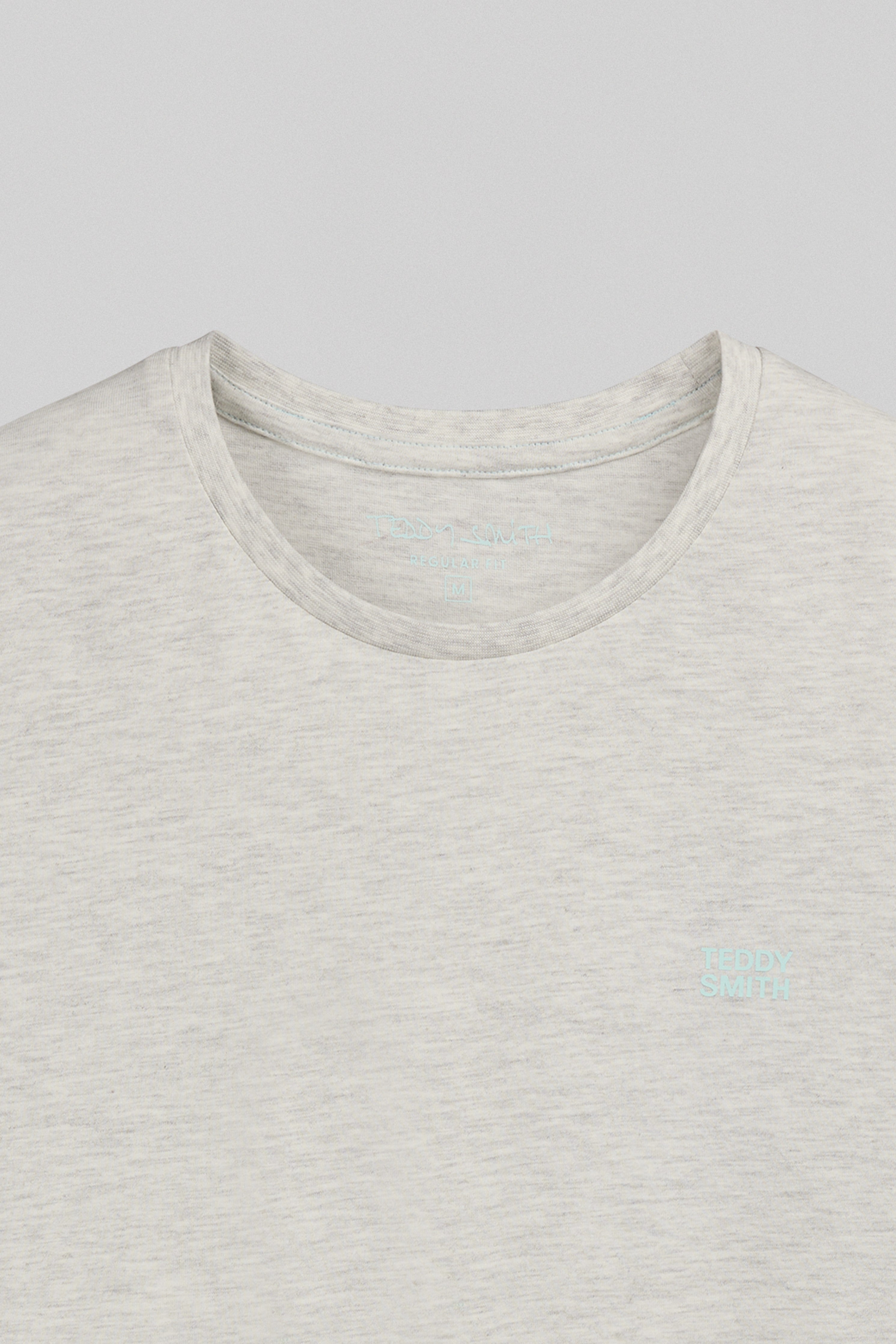 Teddy Smith The Tee 1 t-shirt blanc ivoire homme