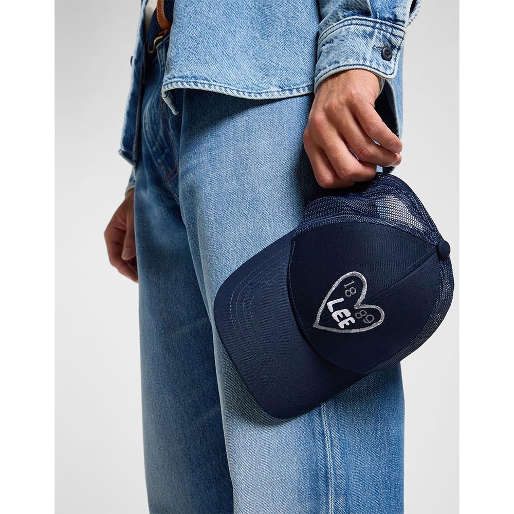 Lee Trucker Cap Casquette Rivet Navy 100% Coton