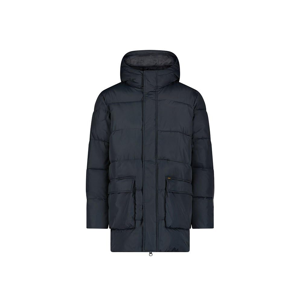 Lee Long Puffer Jacket veste longue homme noir matelassée