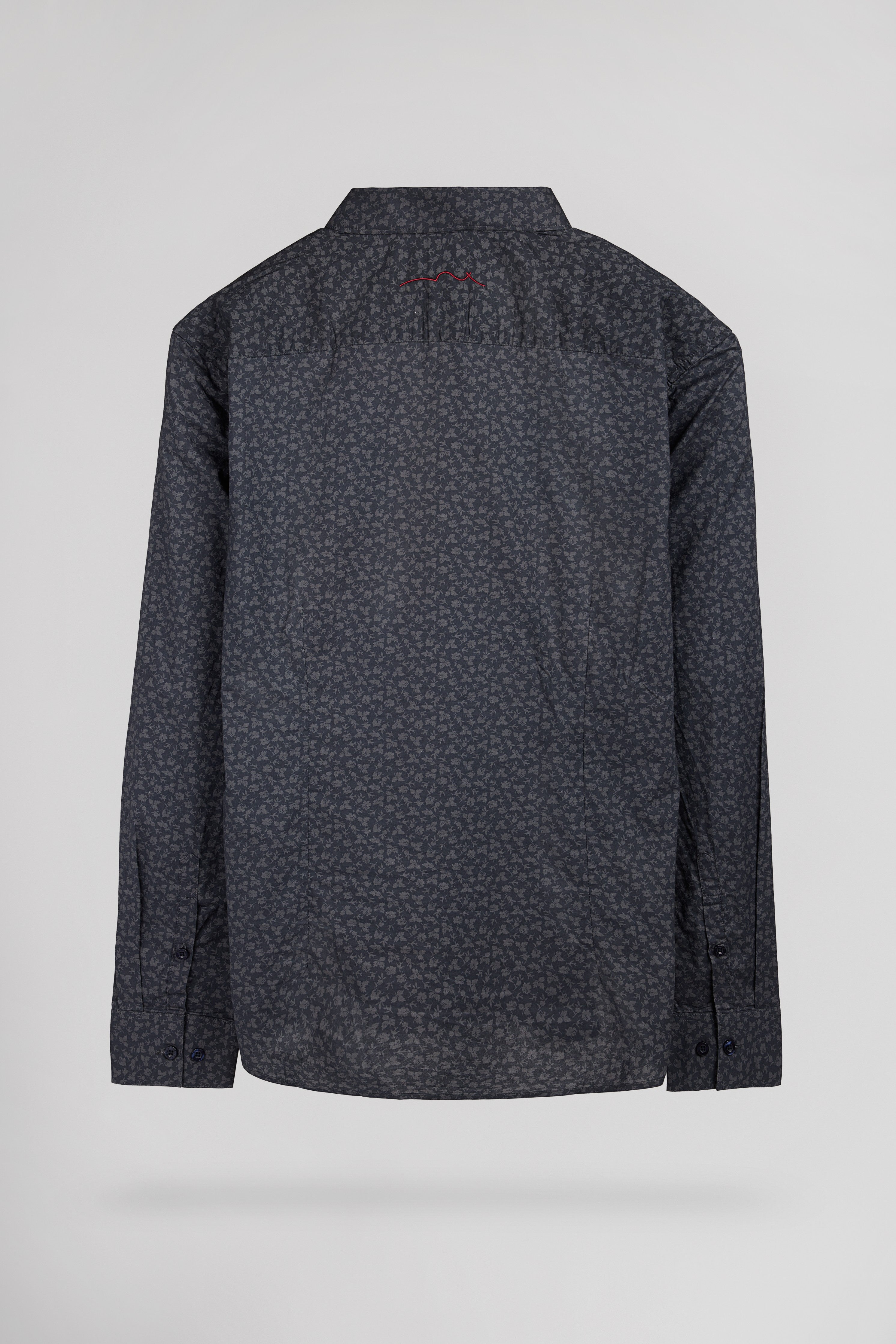 Teddy Smith Carton chemise dark navy cintrée homme
