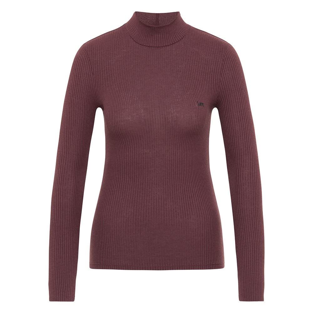 Lee Ribbed LS t-shirt femme col haut taille S