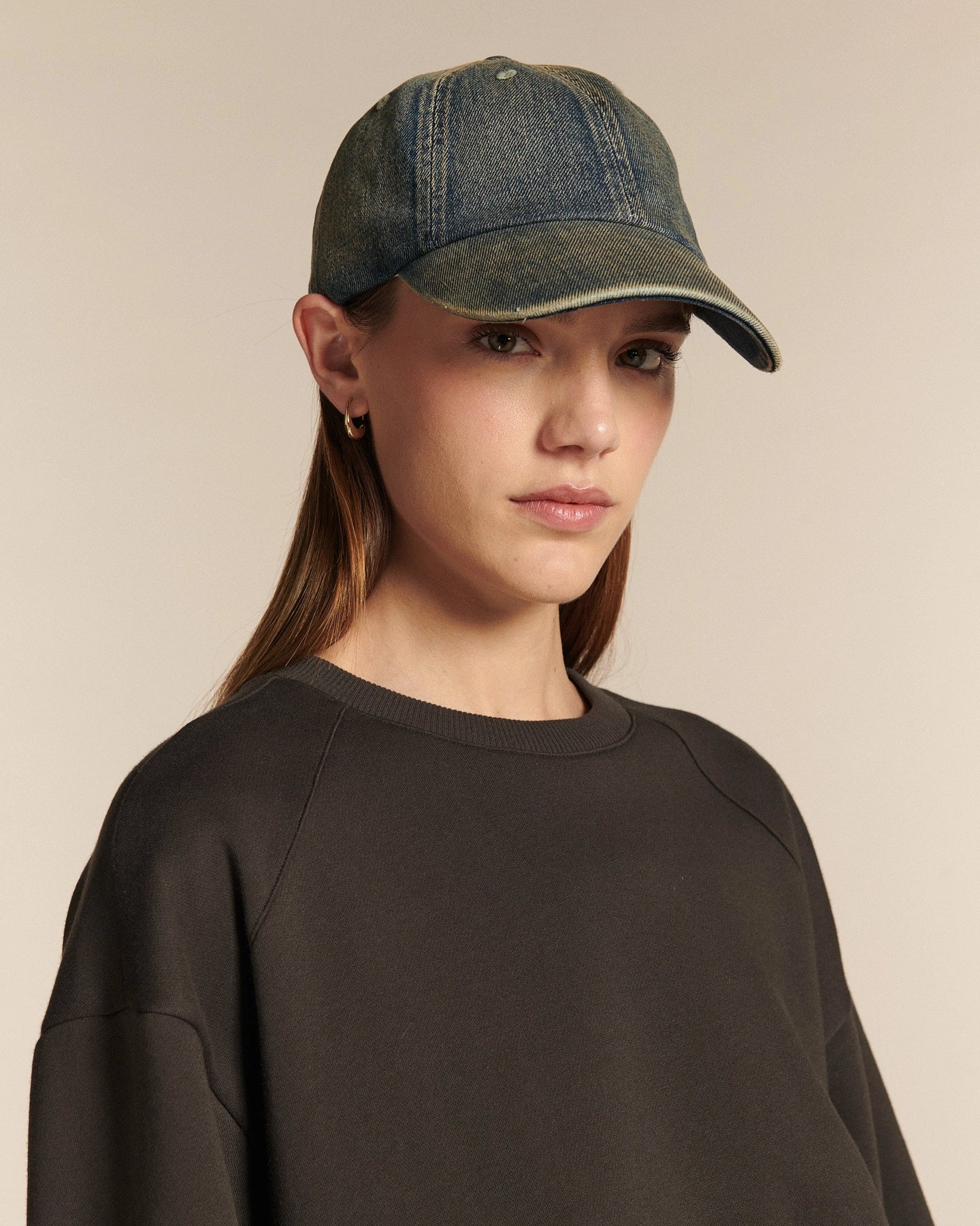 Labdip College Truffle sweat court boxy coton