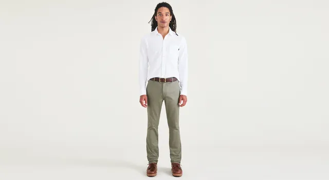 Dockers Original Chino Skinny chino vert camouflage