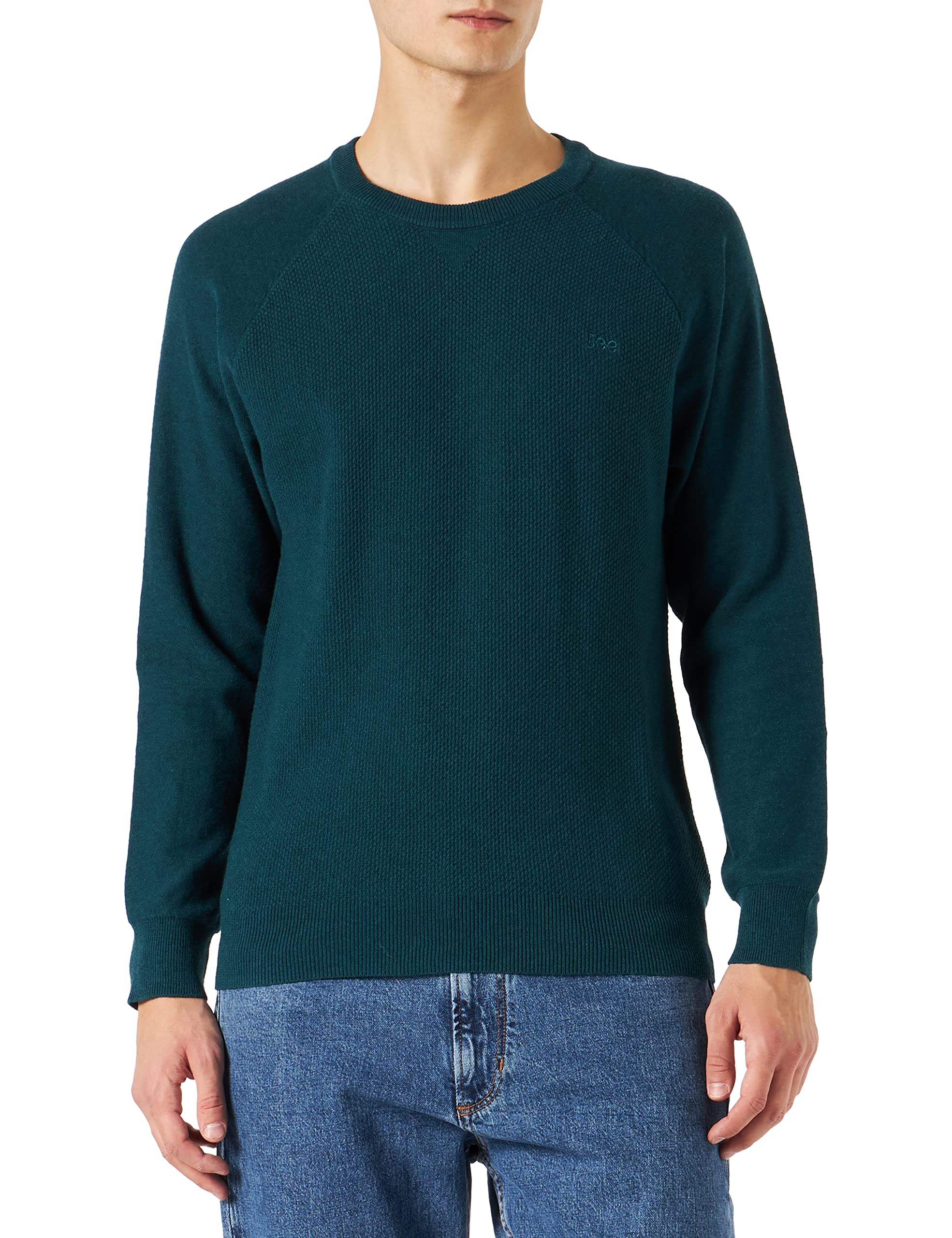 Lee Raglan Crew pull homme col rond manches raglan