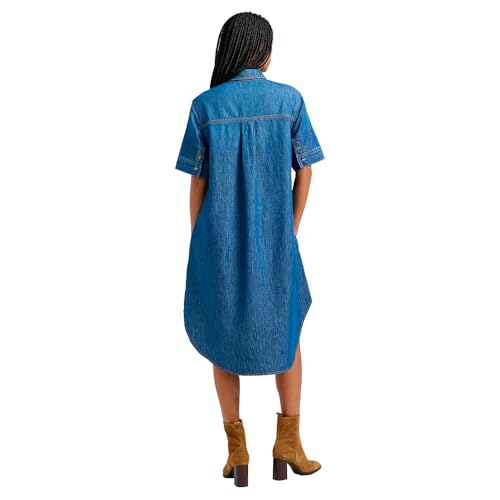 Lee All Purpose A Line Dress robe Fast Talk denim