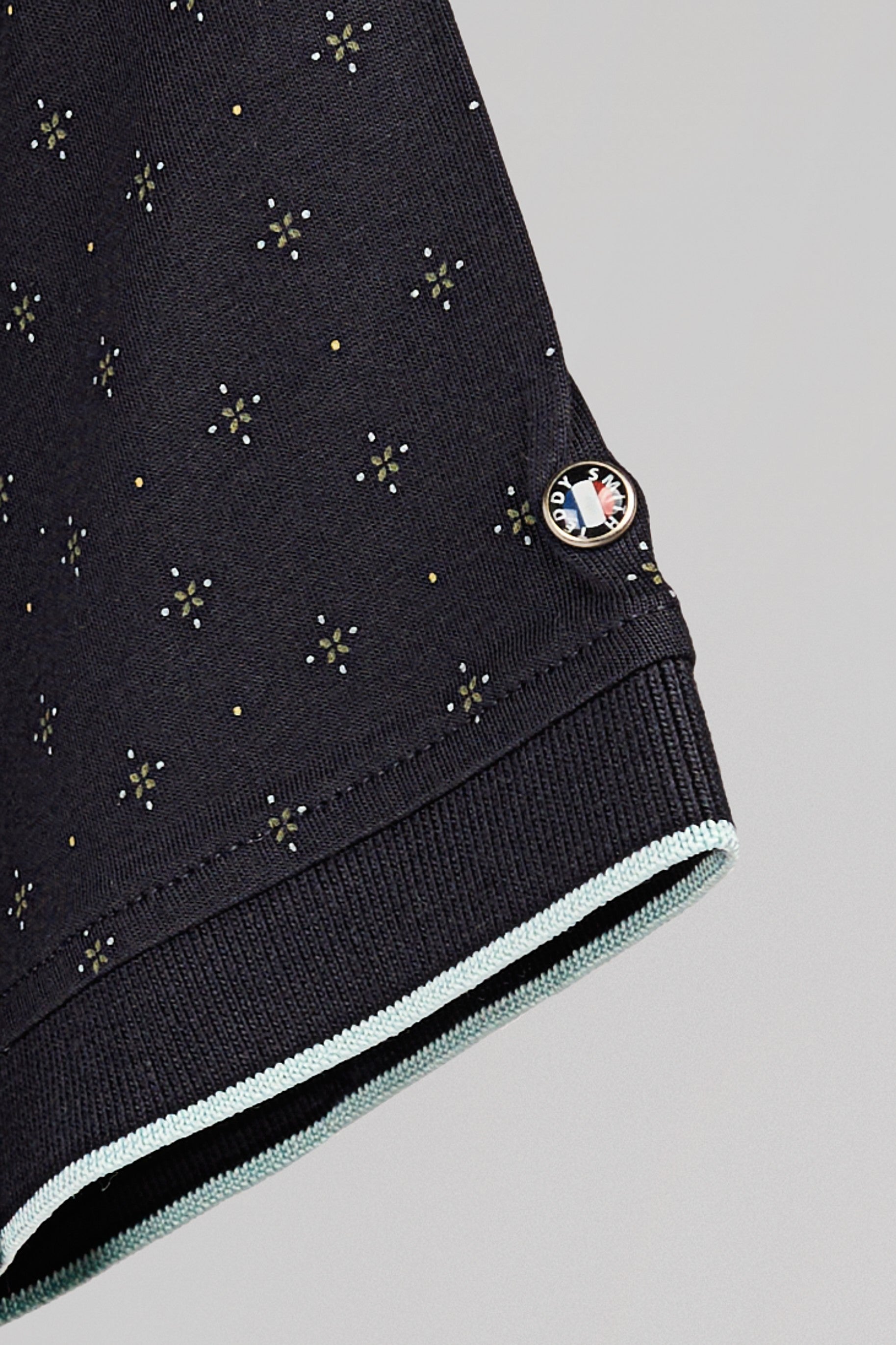 Teddy Smith Pasy 2 MC polo homme bleu marine piqué