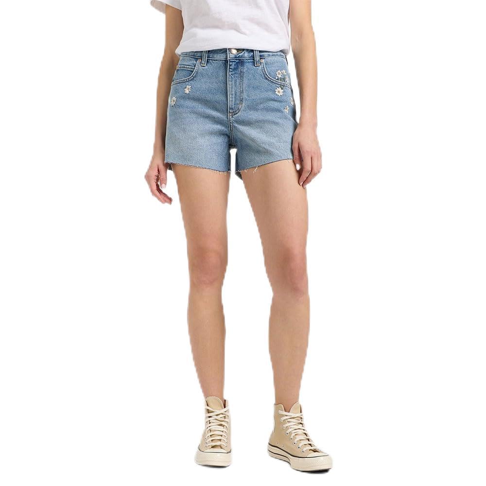 Lee Rider Short 3In short droit Stir Up brodé