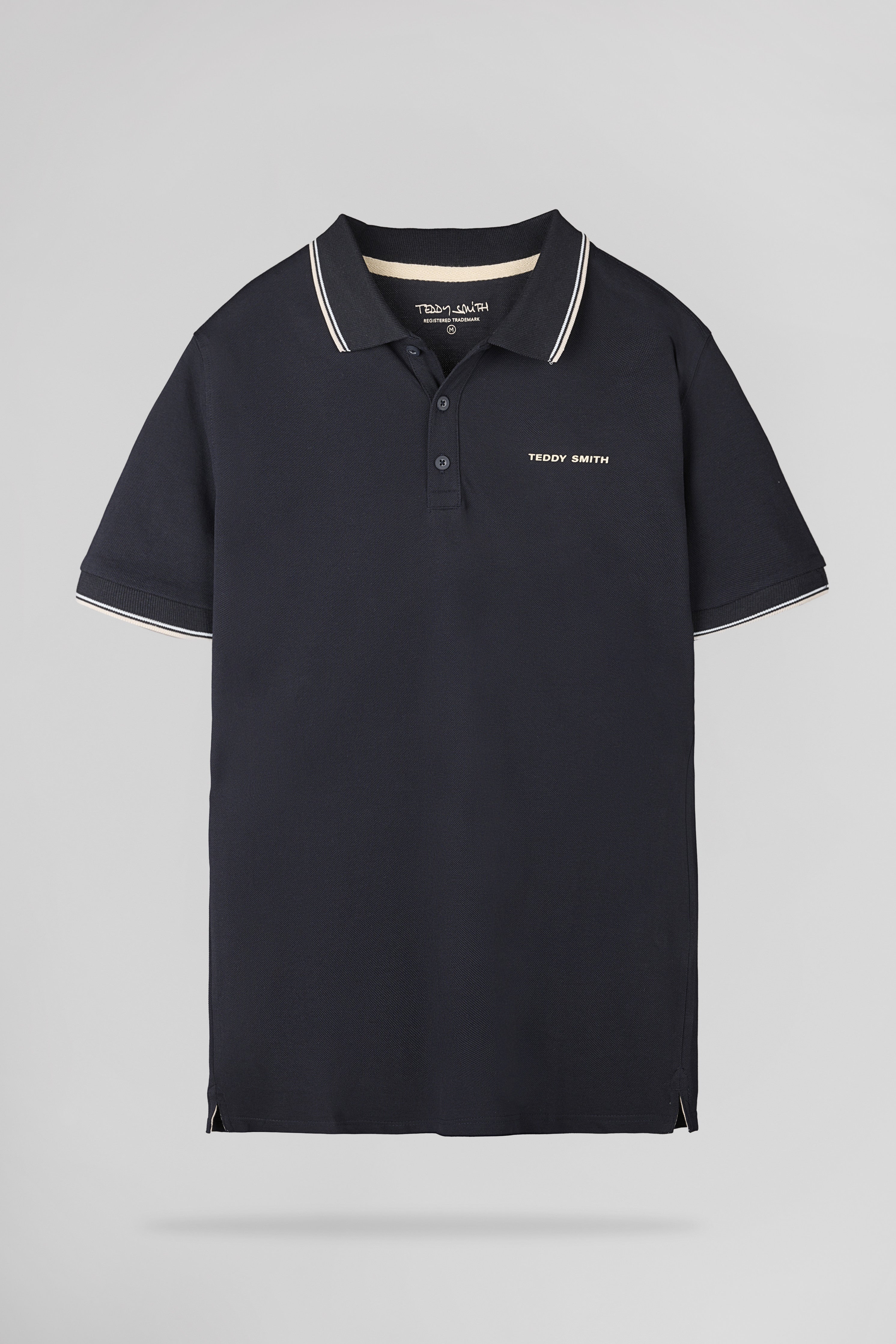 Teddy Smith Pasian 2 polo bleu marine coton homme