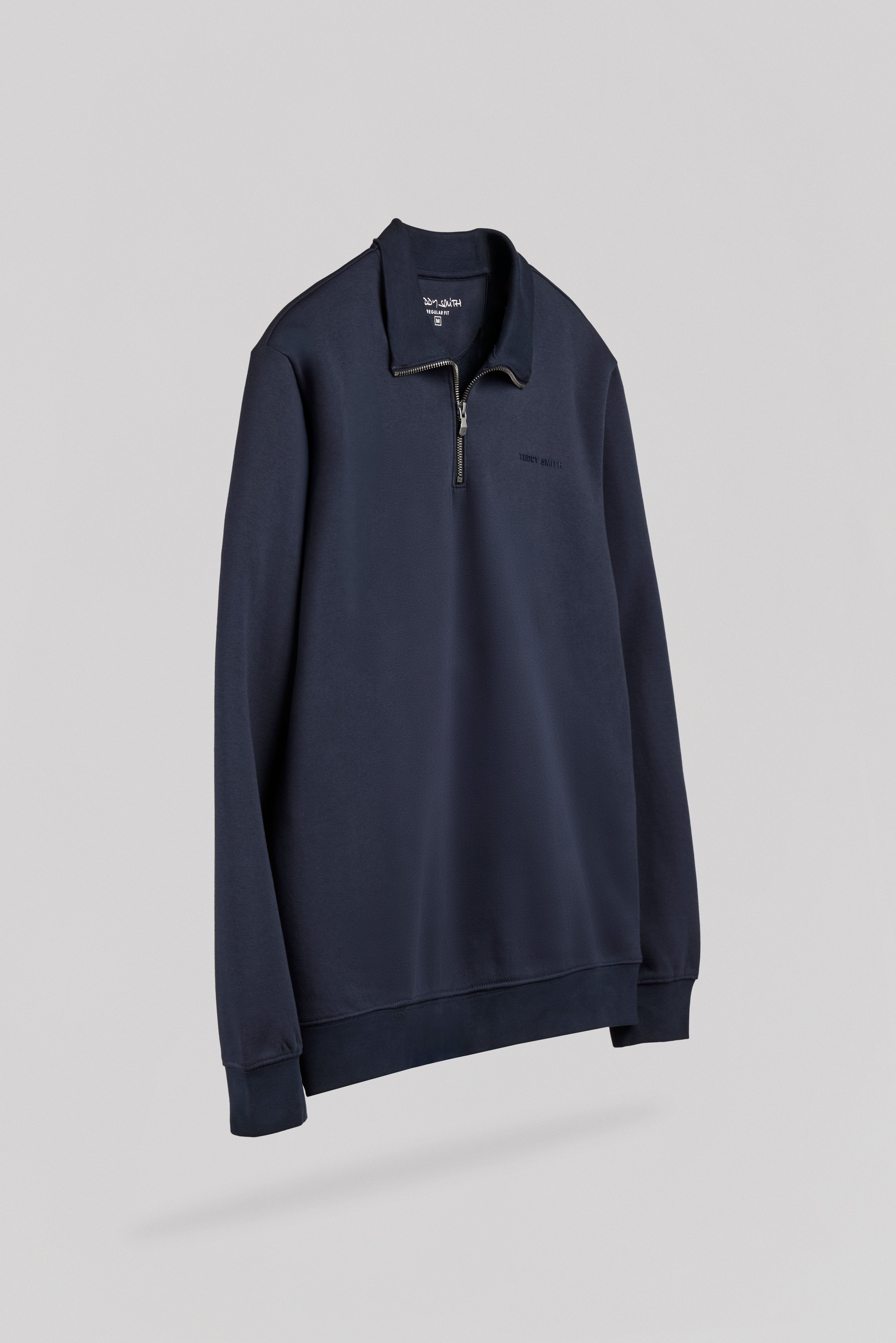 Teddy Smith S-Loan sweat total navy molletonné