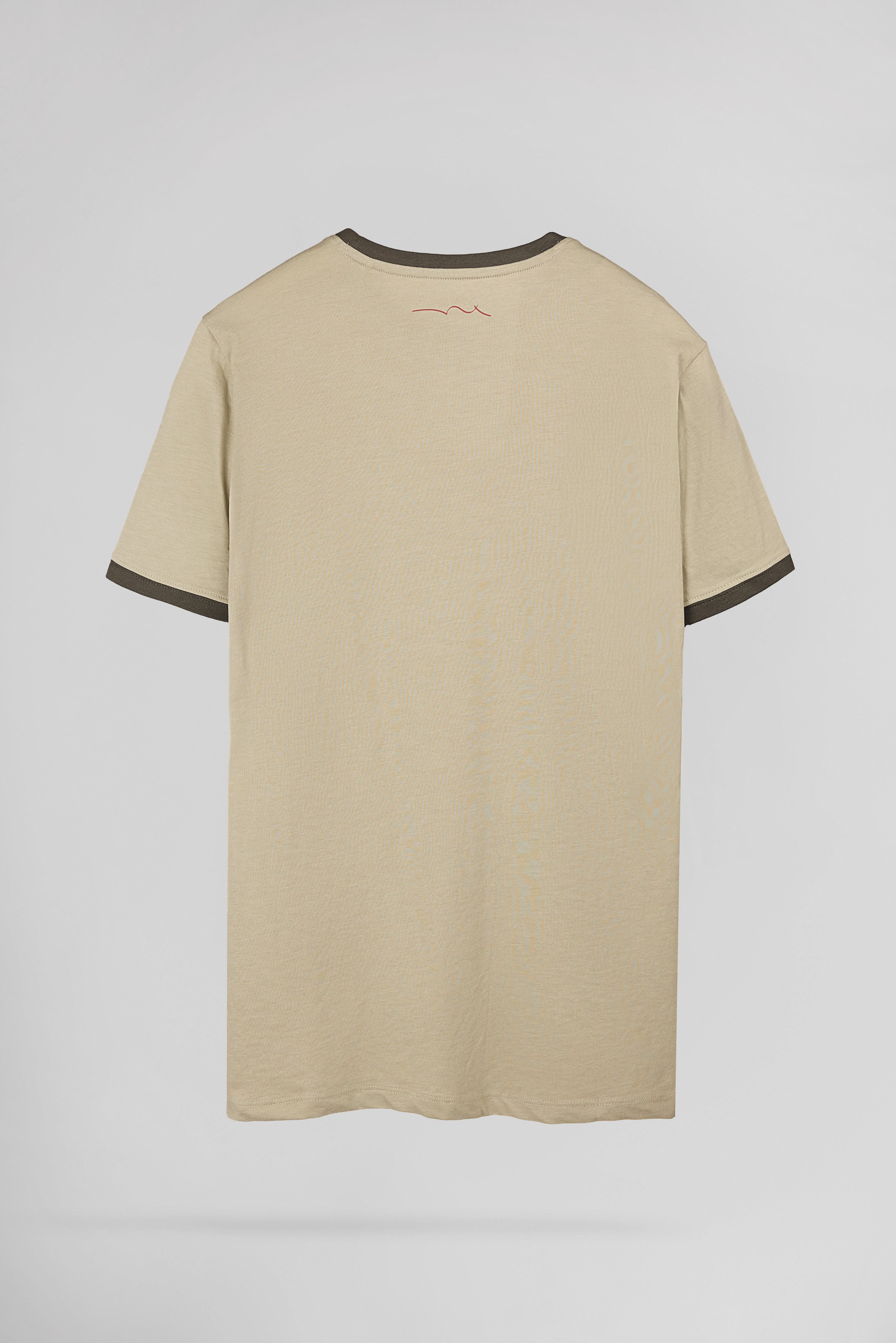 Teddy Smith The-Tee 2 R MC t-shirt beige coton