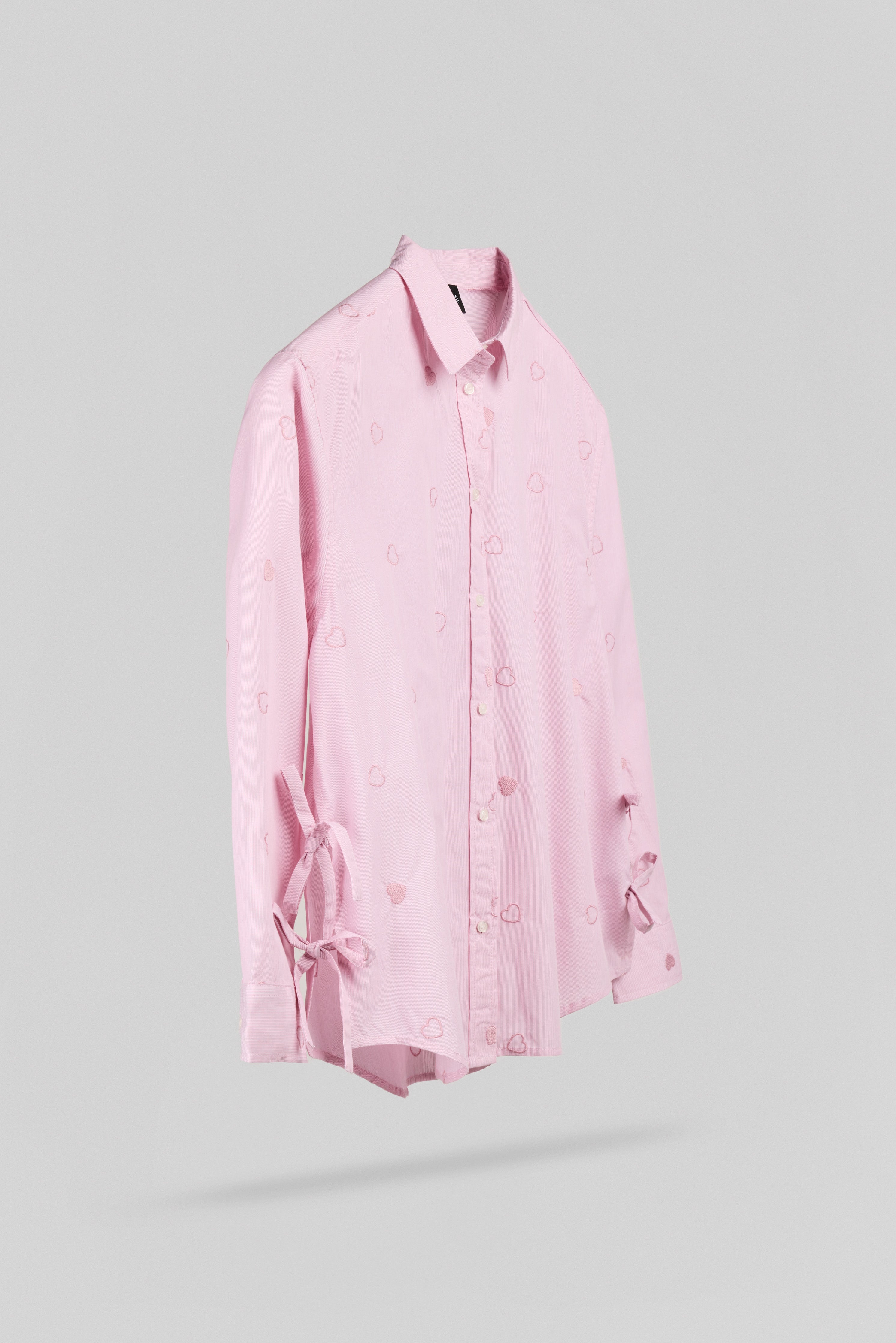 Teddy Smith C-Lanya ML chemise coton rose femme