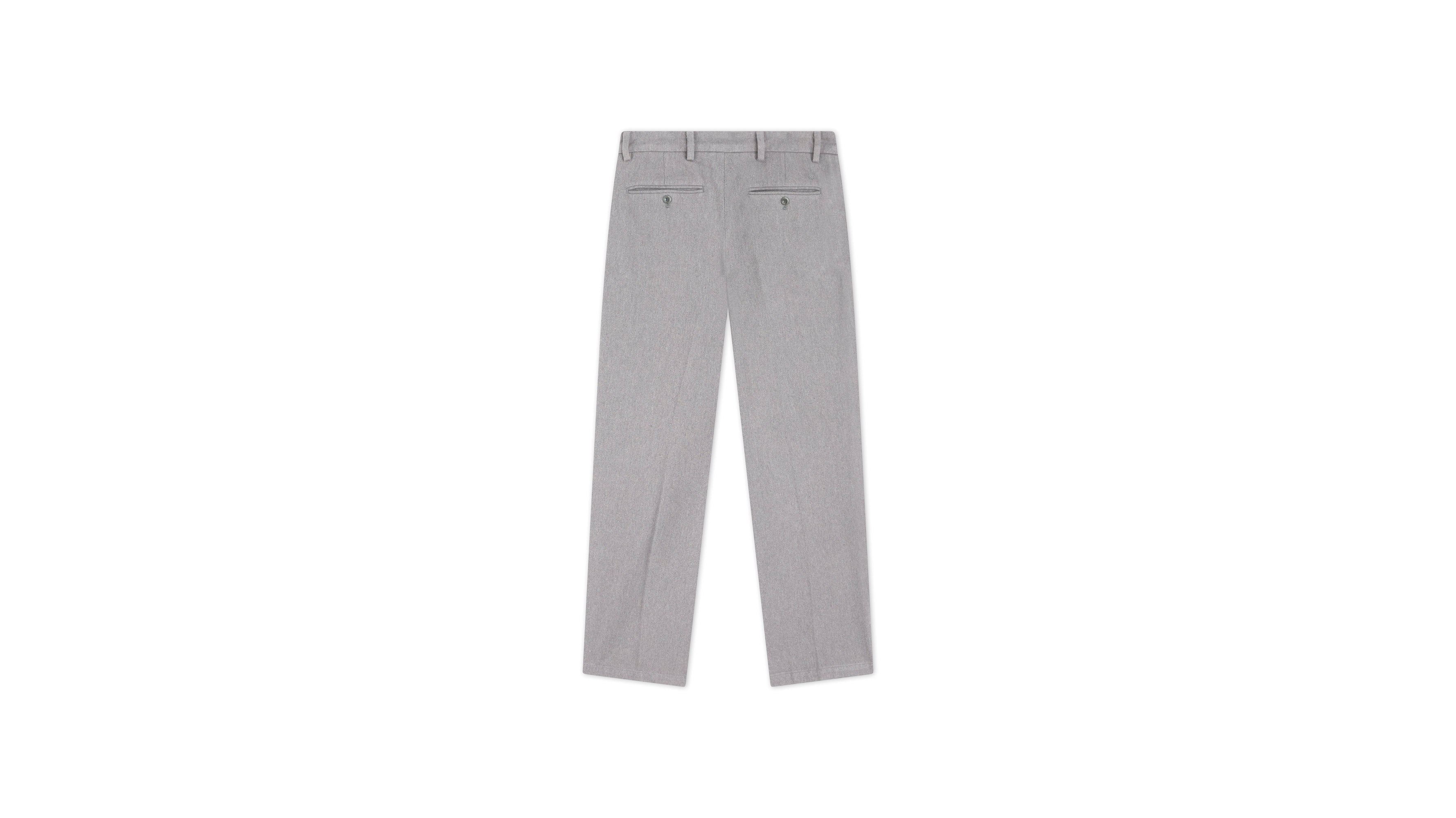 Dockers Signature Khaki Classic Fit chino gris lin raffiné