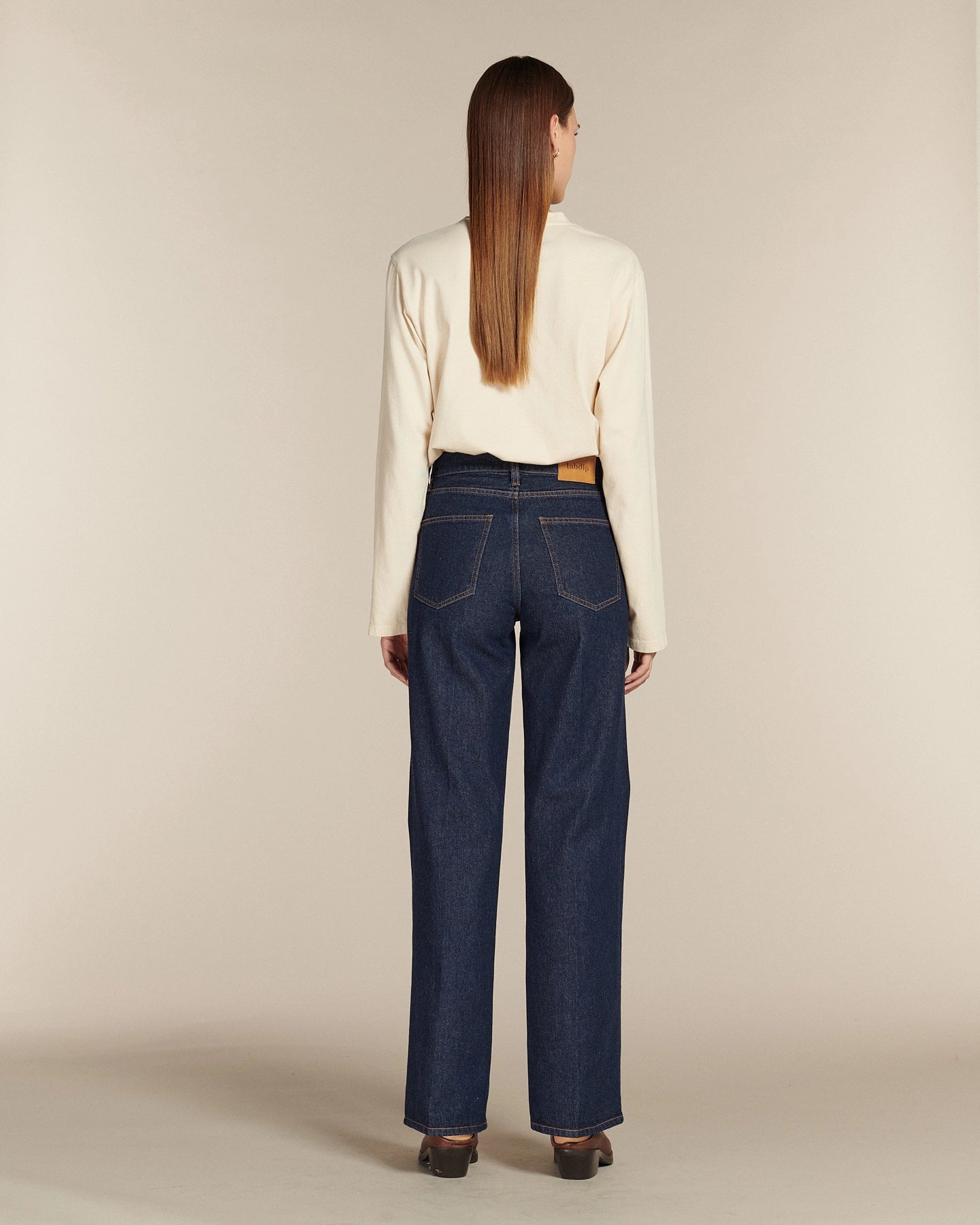 Labdip Sully Long jean droit brut 100% coton recyclé