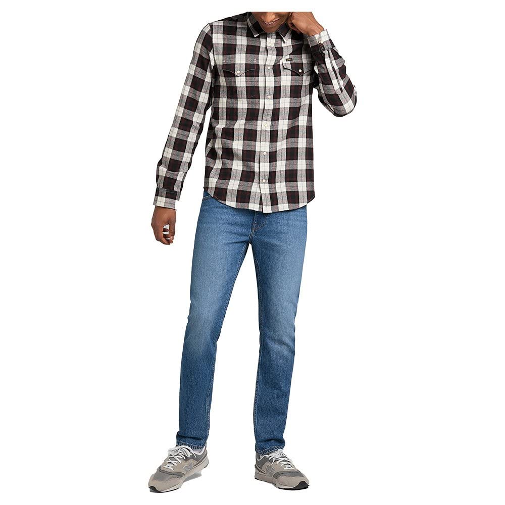 Lee Clean Regular Western T-shirt Homme Velvet Beet