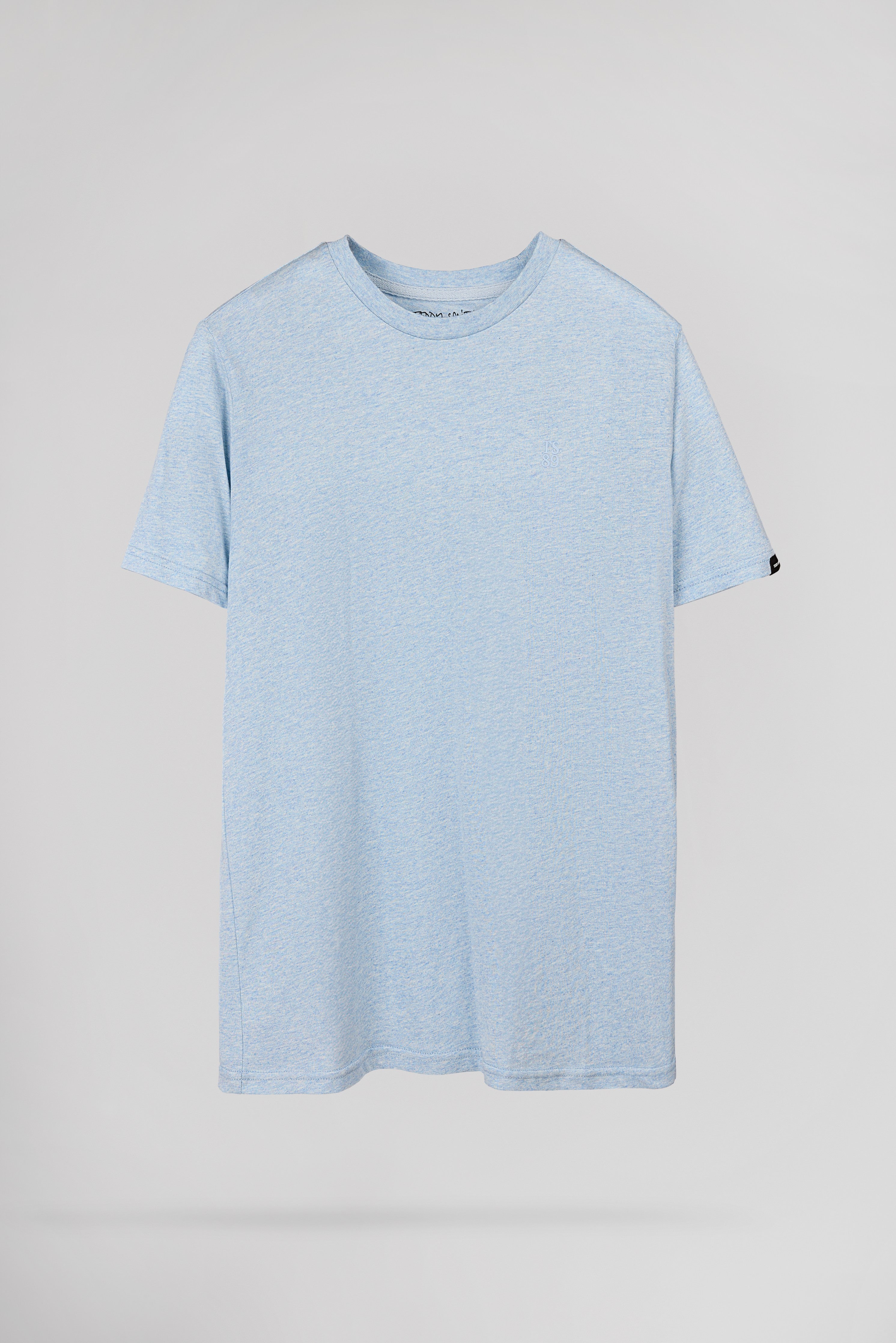Teddy Smith T-Narvik MC t-shirt bleu pastel chiné