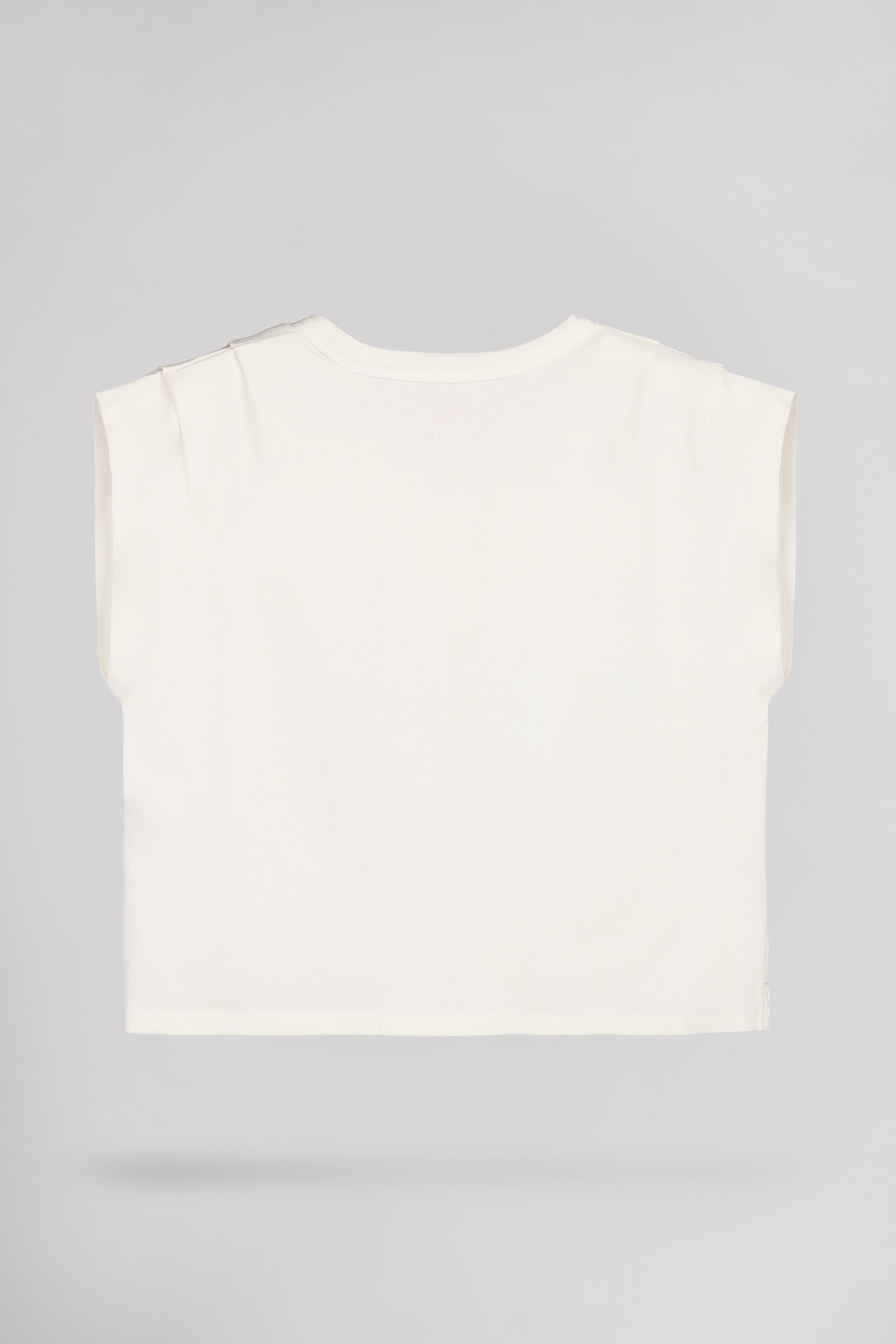 Teddy Smith T-Doli JR débardeur fille blanc coton