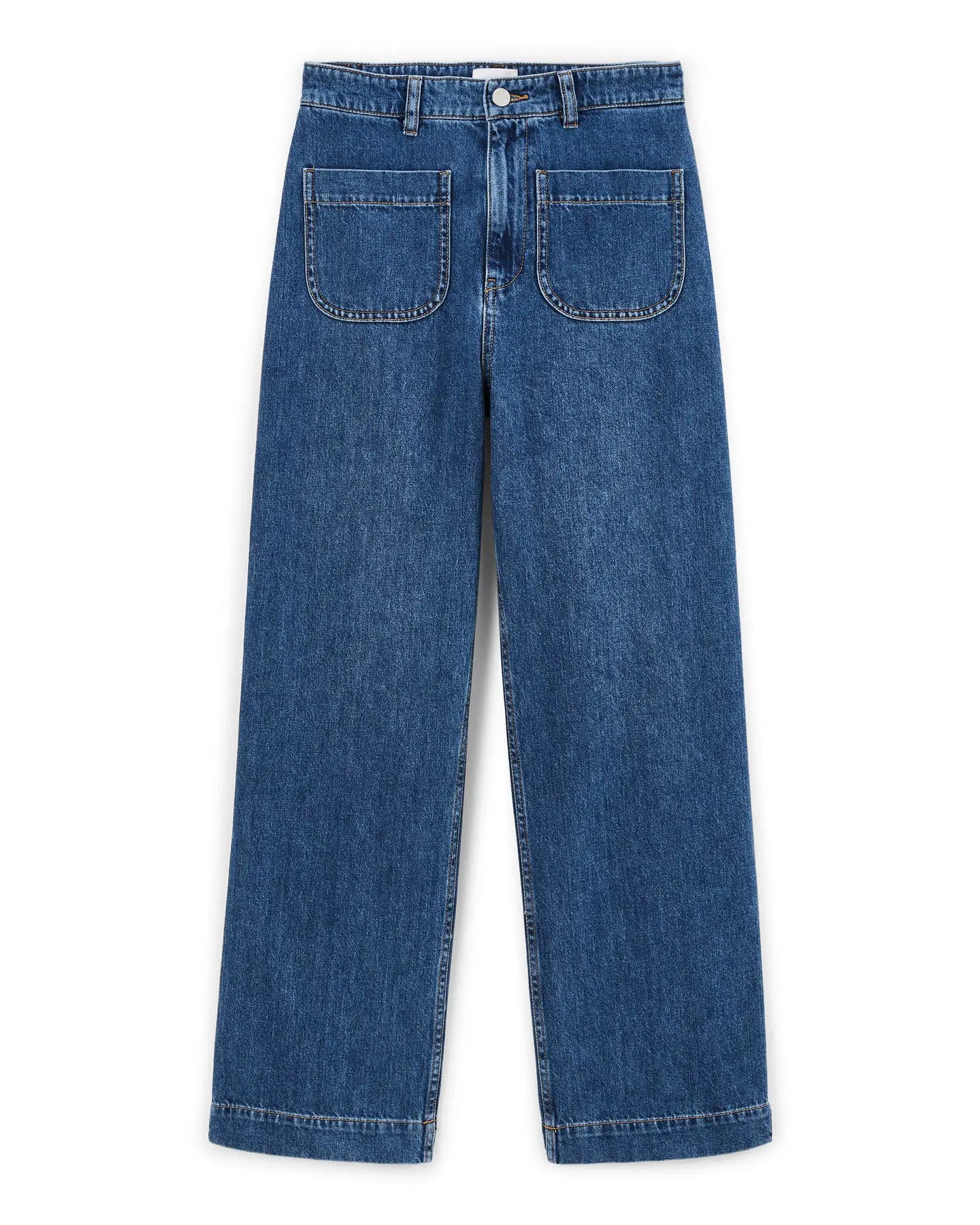 Labdip Samuel IN 31 jean taille haute mid blue