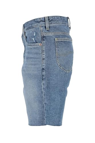 Lee Rider Loose Short short femme 28W Down The River denim
